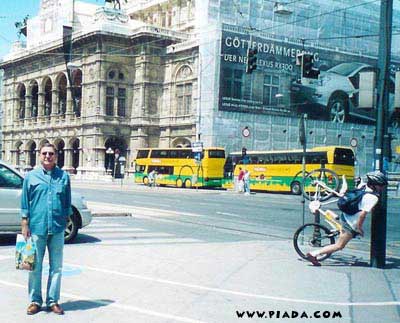 Flagrante da bicicleta