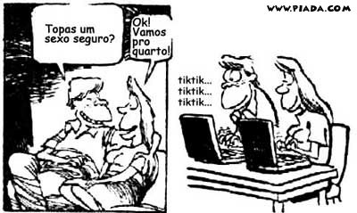 Sexo seguro na era da informÃ¡tica